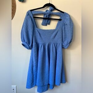Free People Baby Doll Tie Back Dress Size XS
